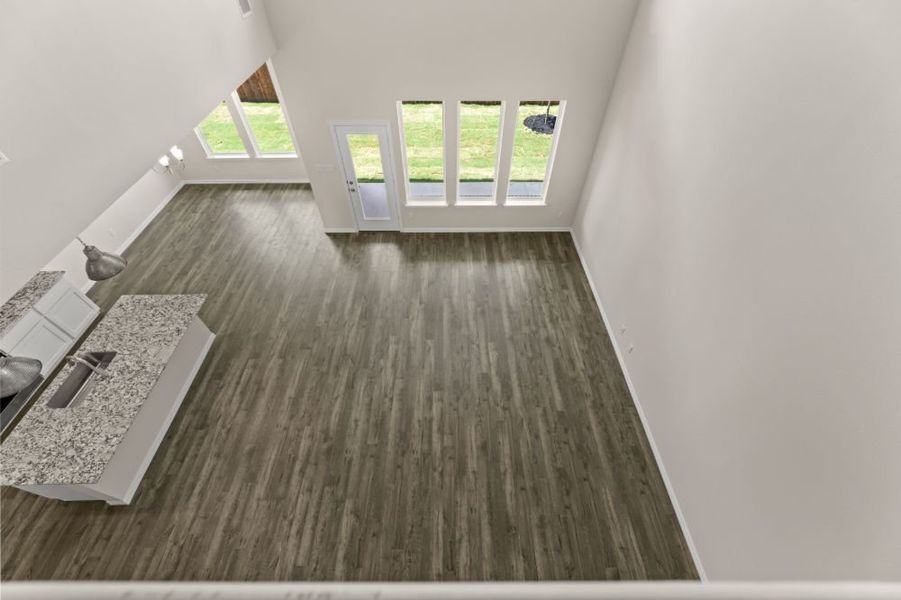 Spacious, unfurnished interior of a new home in Creekside, Royse City (Image 36).