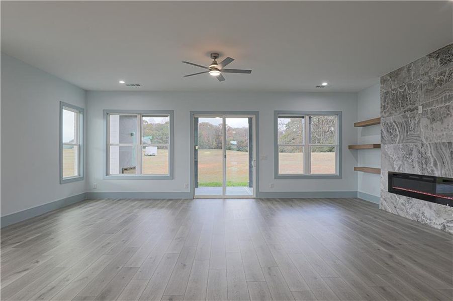 Spacious, unfurnished interior of a new home in , Maysville (Image 27).