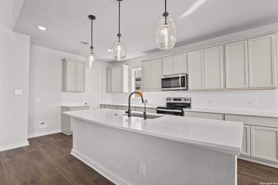 Furnished interior view inside a new home in Megan's Landing, Castroville (Image 10).