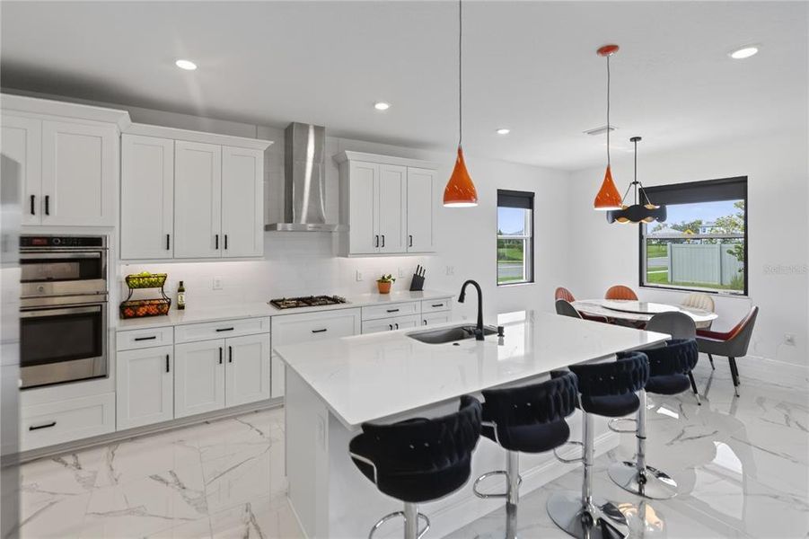 Furnished interior view inside a new home in , Sarasota (Image 54).