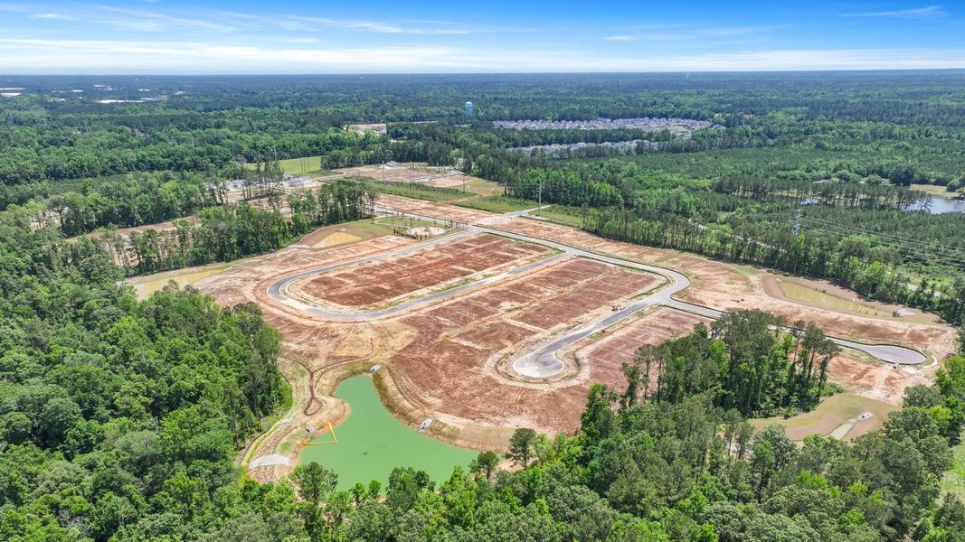 Site preparation for new homesites in Pineview North, Summerville (Image 26).