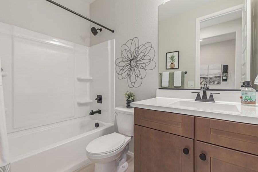 Representative furnished interior of a home built from the Newport by Courtland Communities in Maple at North Copper Canyon, Surprise (Image 12).
