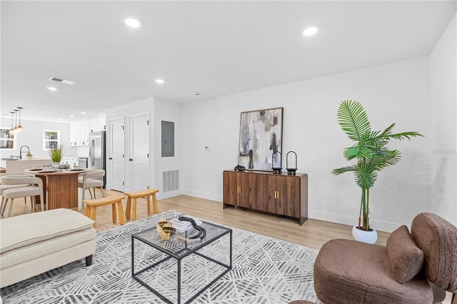 Furnished interior view inside a new home in , Altamonte Springs (Image 16). Furnished interior view inside a new home in , Altamonte Springs (Image 16).