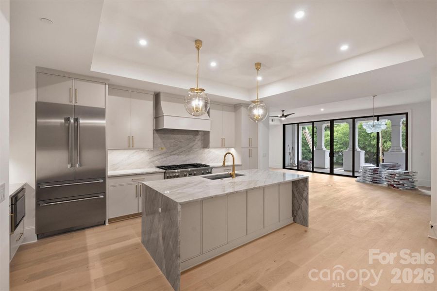 Furnished interior view inside a new home in , Charlotte (Image 30).