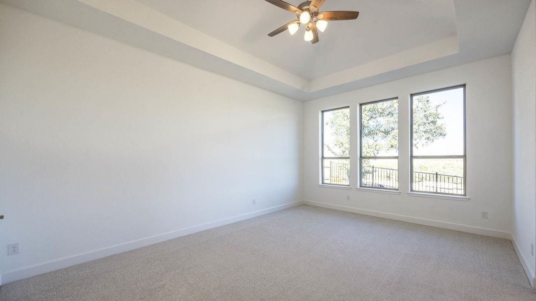 Spacious, unfurnished interior of a new home in Lariat 60', Liberty Hill (Image 10). Spacious, unfurnished interior of a new home in Lariat 60', Liberty Hill (Image 10).