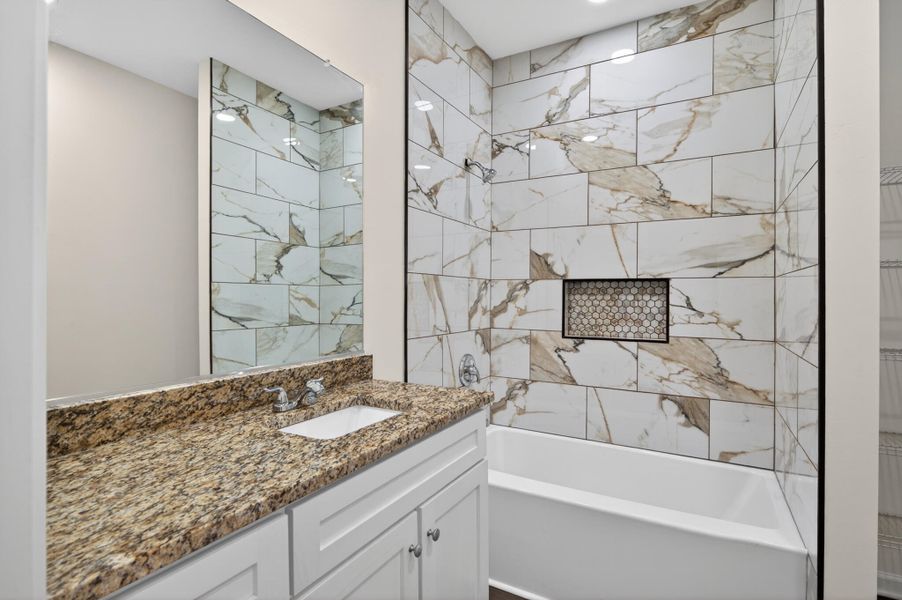 Furnished interior view inside a new home in , North Charleston (Image 8).