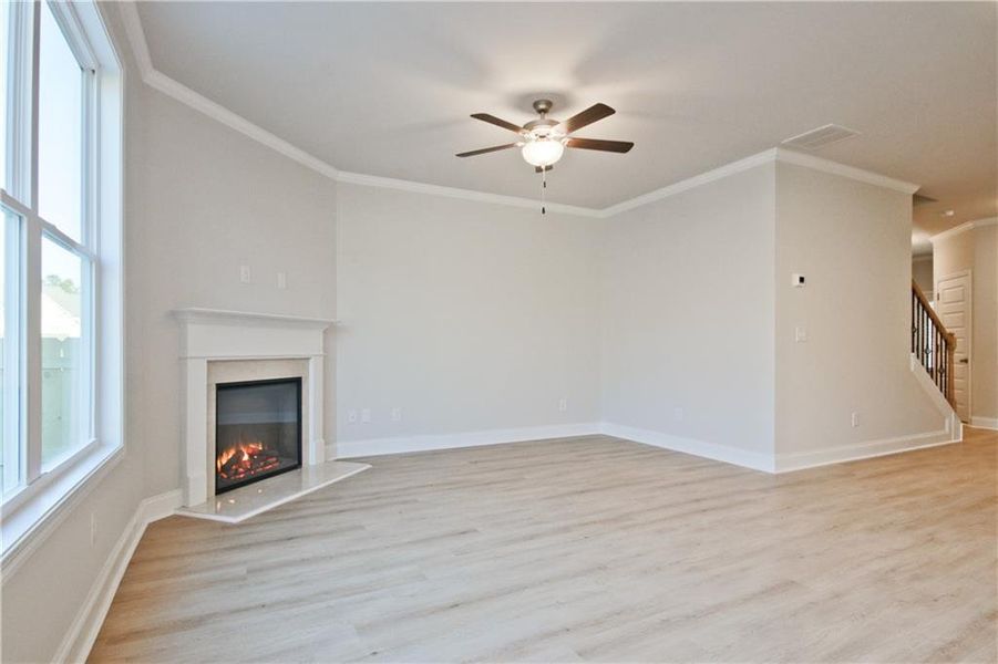 Spacious, unfurnished interior of a new home in Somerset at Riverbrook, Gainesville (Image 16).