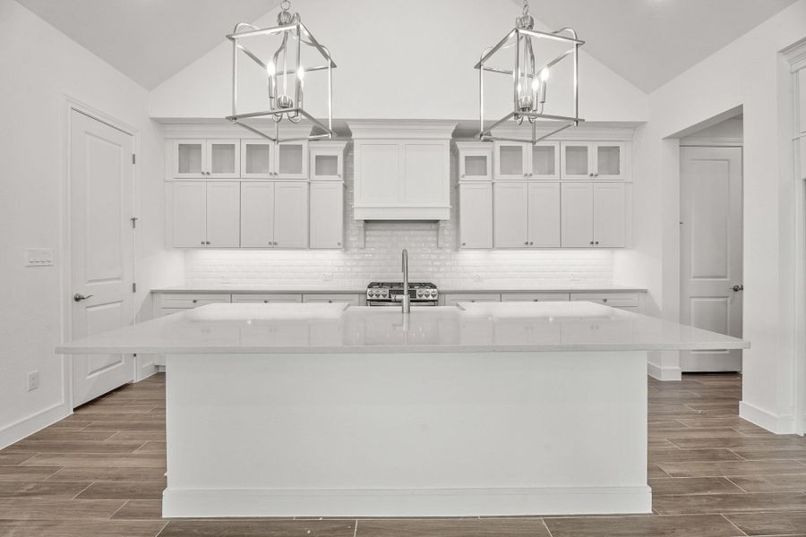 Gourmet island kitchen (*Photo not of actual home and used for illustration purposes only.) Gourmet island kitchen (*Photo not of actual home and used for illustration purposes only.)