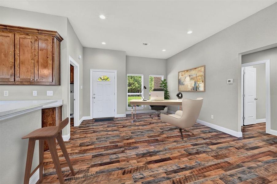 Furnished interior view inside a new home in , Ector (Image 15). Furnished interior view inside a new home in , Ector (Image 15).