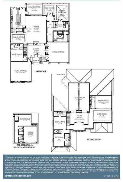 2D floor plan layout of this home in Star Trail 76', Prosper, TX (Image 2). 2D floor plan layout of this home in Star Trail 76', Prosper, TX (Image 2).