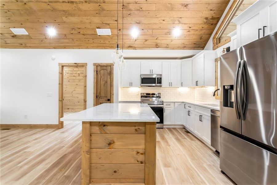 Furnished interior view inside a new home in , Ellijay (Image 38).