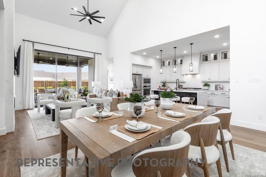Furnished interior view inside a new home in Mayfair, New Braunfels (Image 7).