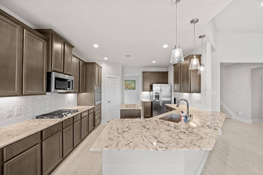 Furnished interior view inside a new home in Morton Creek Ranch, Katy (Image 31).