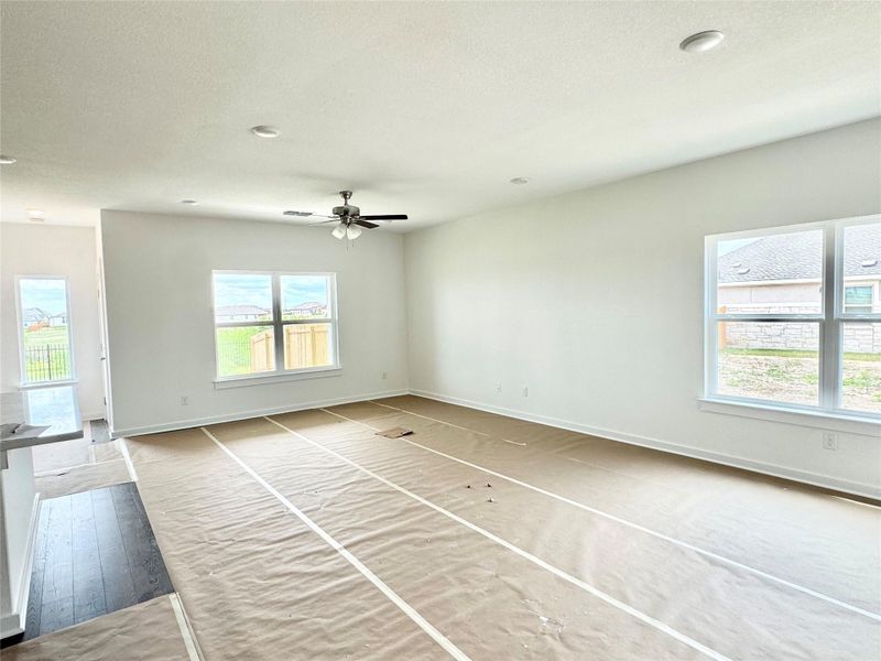 In-progress construction of a new home in Carillon, Manor, TX (Image 10).
