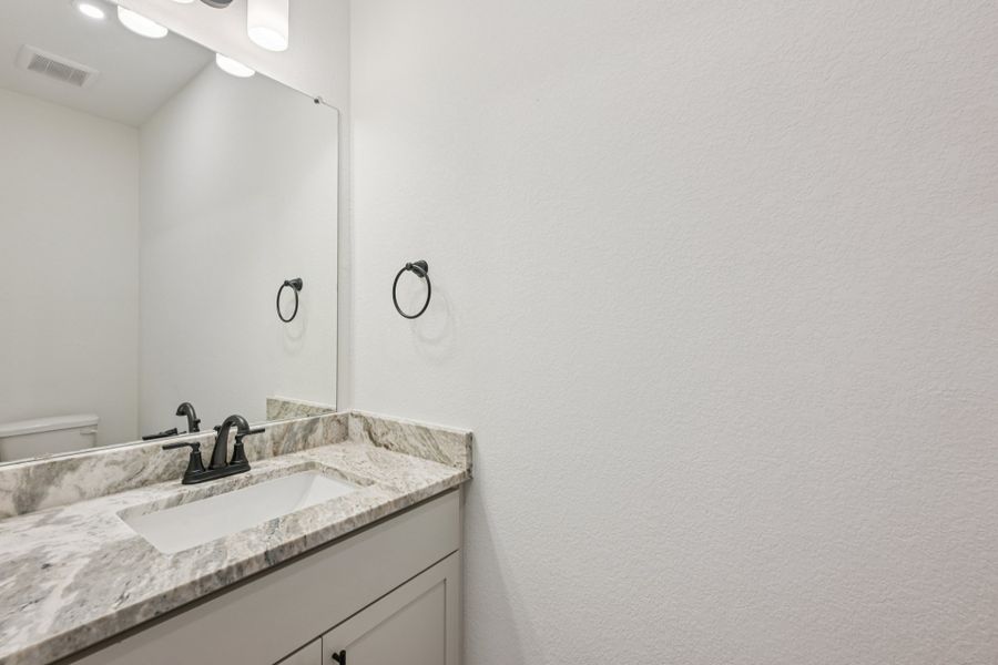 Close-up of interior finishes inside a home in Persimmon, Buda (Image 10).
