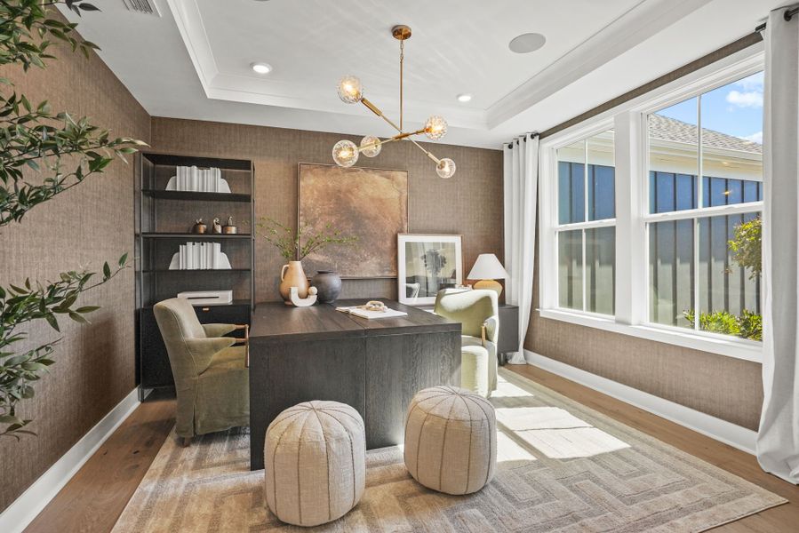 Representative furnished interior of a home built from the Stellar by Del Webb in Del Webb Carolina Ridge, Midland (Image 71). Representative furnished interior of a home built from the Stellar by Del Webb in Del Webb Carolina Ridge, Midland (Image 71).