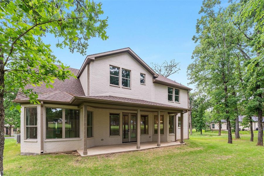 Exterior details and patio area of a home in , Mabank (Image 2). Exterior details and patio area of a home in , Mabank (Image 2).