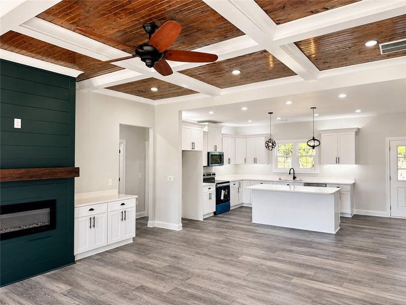 Furnished interior view inside a new home in , Augusta (Image 9).