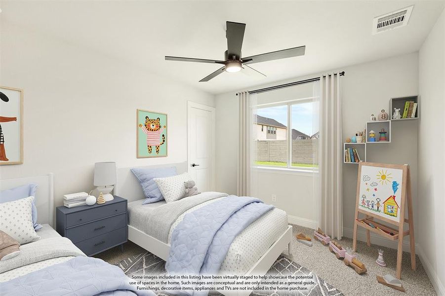 Furnished interior view inside a new home in Painted Tree Woodland District 50, McKinney (Image 5). Furnished interior view inside a new home in Painted Tree Woodland District 50, McKinney (Image 5).