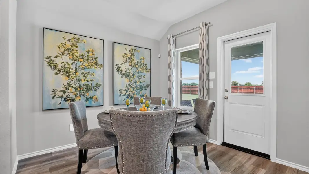 Furnished interior view inside a new home in Longhorn Estates, Fort Worth (Image 10).