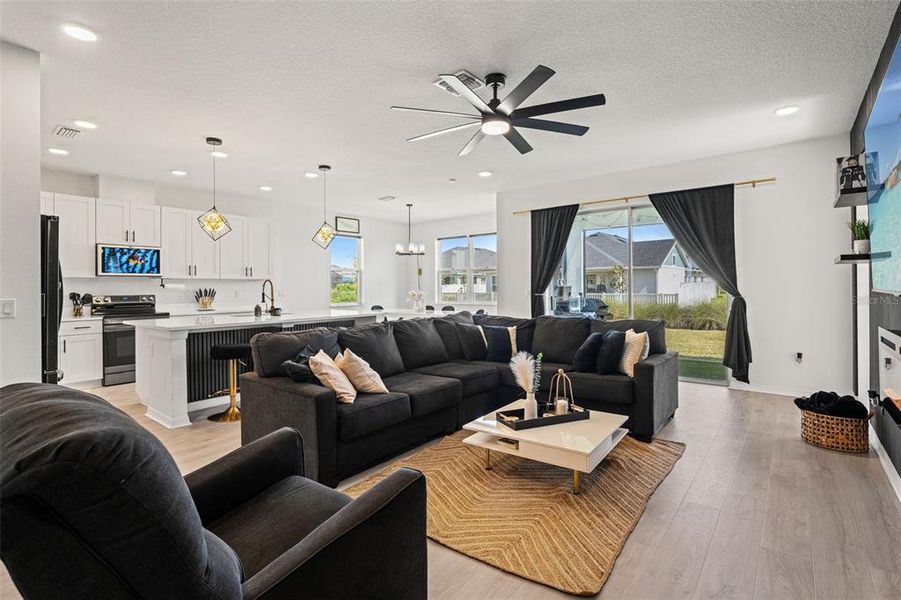 Furnished interior view inside a new home in , Wesley Chapel (Image 24).