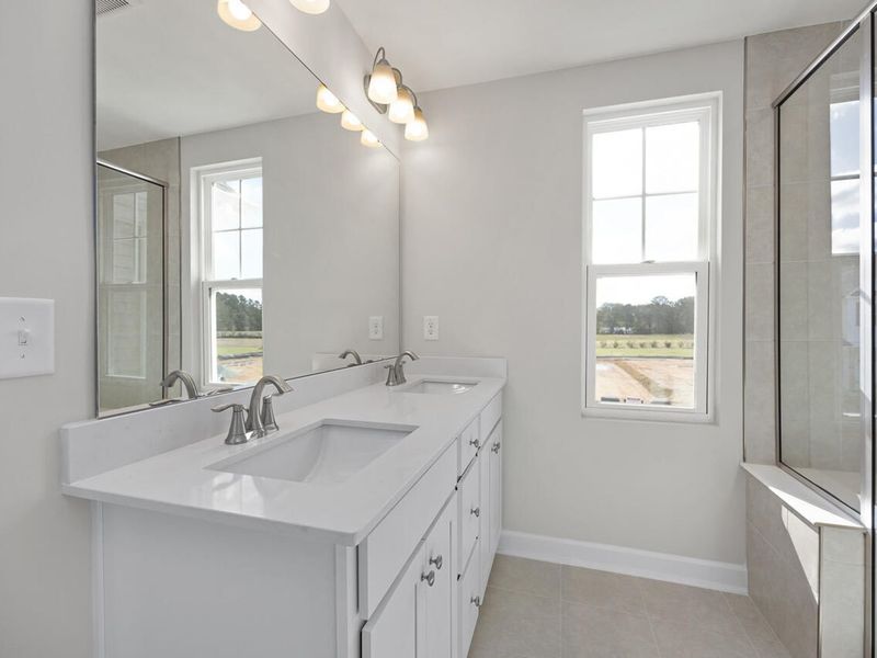 Furnished interior view inside a new home in Springvale, Fuquay Varina (Image 8).
