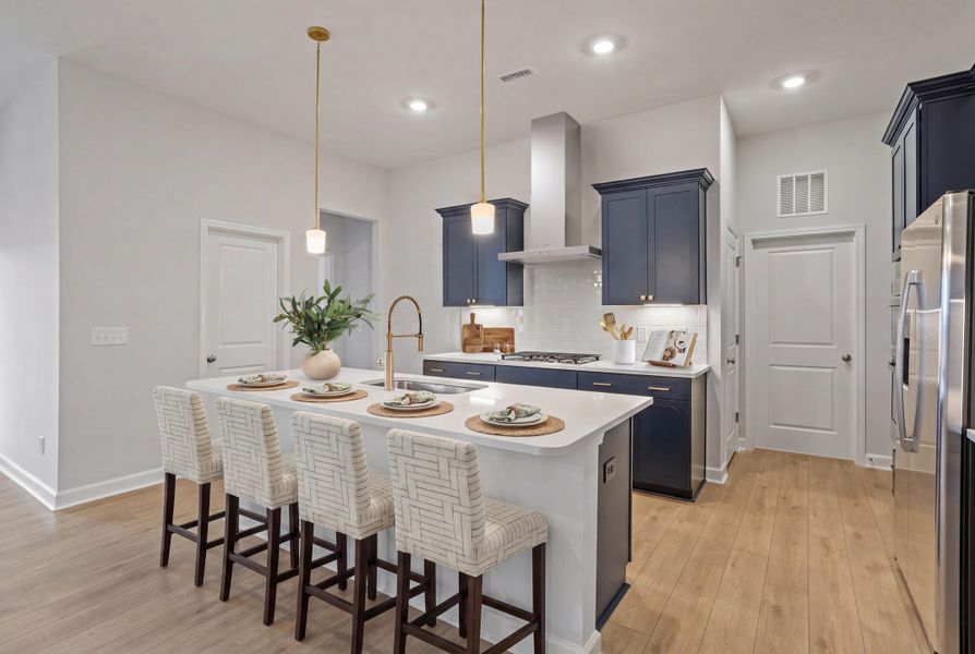 Representative furnished interior of a home built from the Davis - Vanguard Collection by Mungo Homes in Cornerstone, Anderson (Image 3).