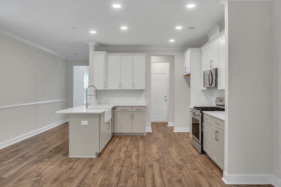 Furnished interior view inside a new home in , Summerville (Image 6).