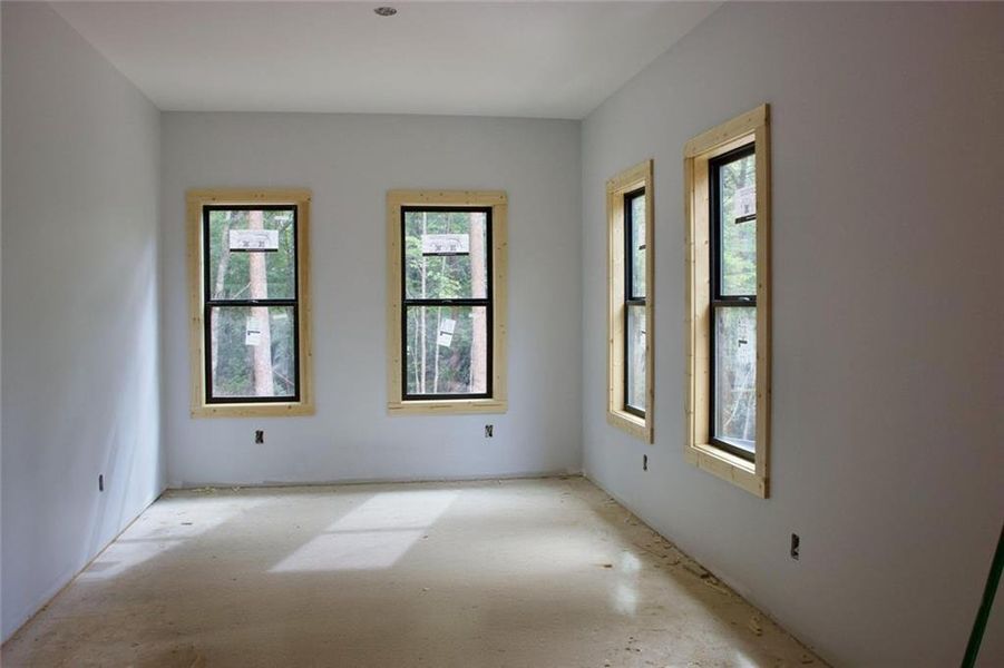 In-progress construction of a new home in , Ellijay, GA (Image 14).