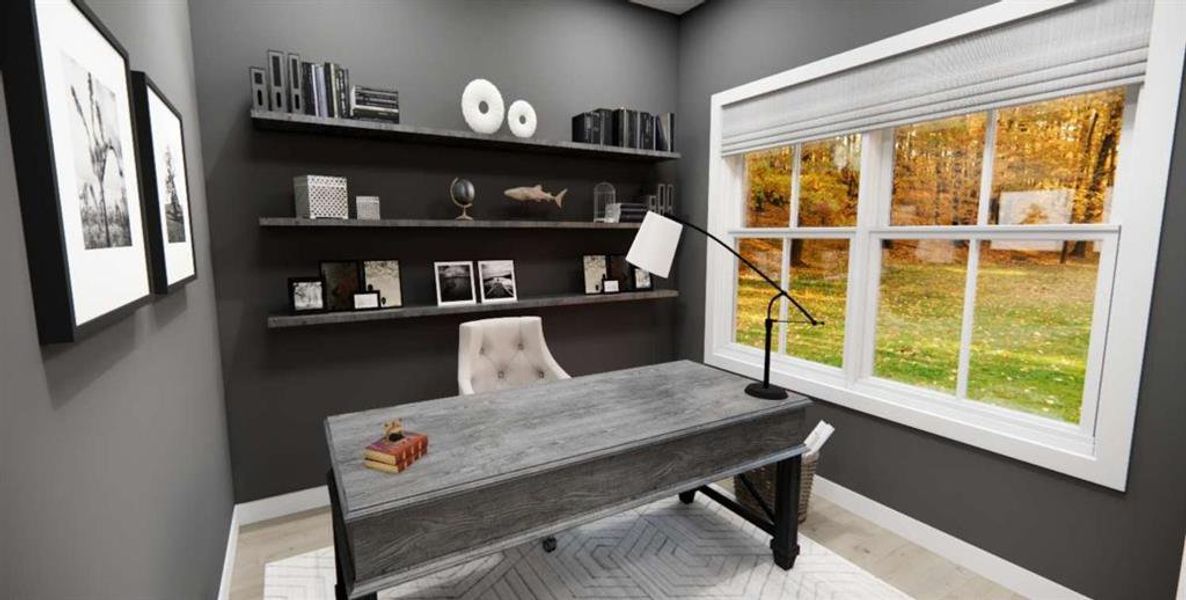 Furnished interior view inside a new home in , Carrollton (Image 40).
