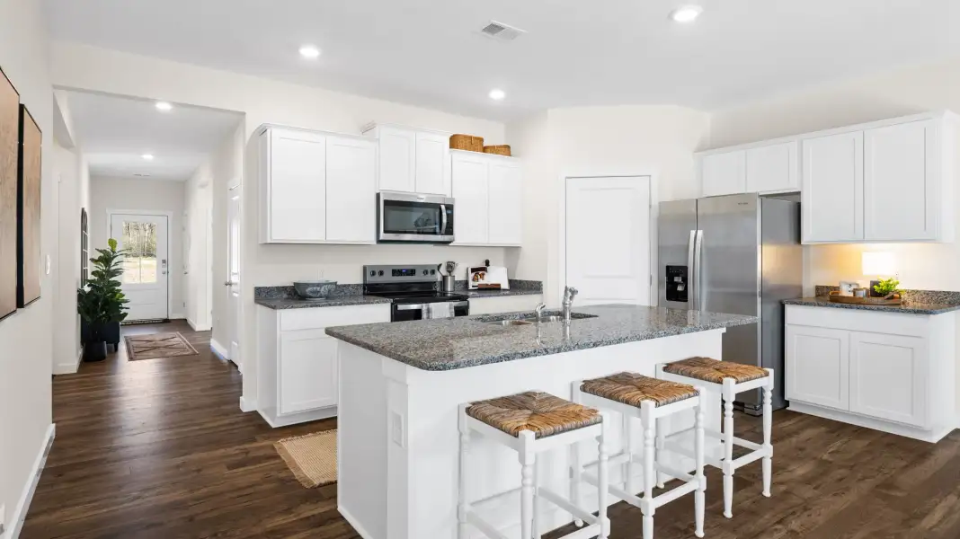 Furnished interior view inside a new home in The Hideaway at Edgestone, Ooltewah (Image 16).