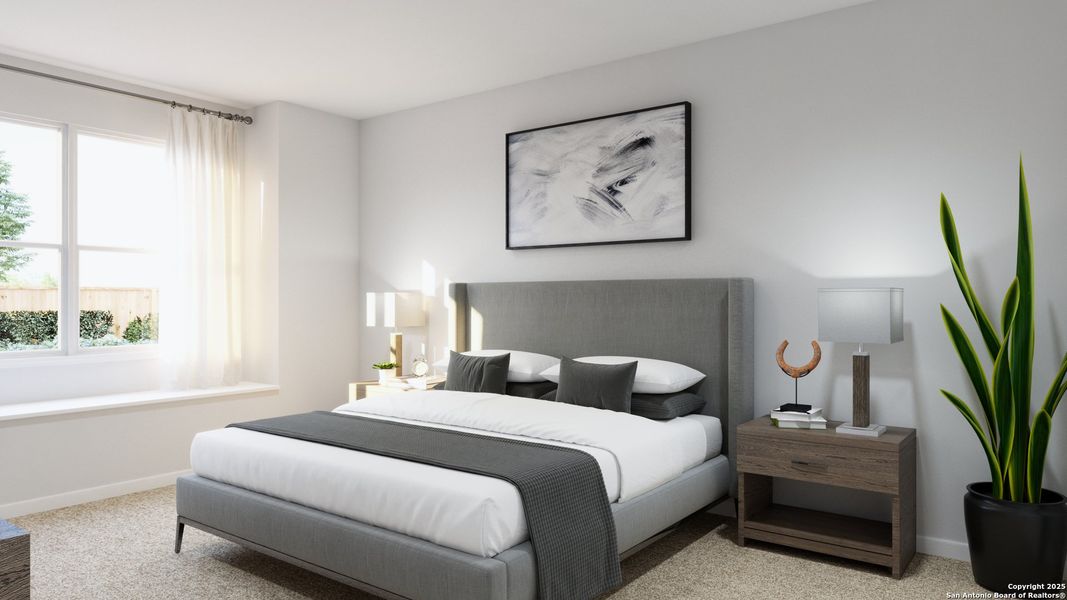 Furnished interior view inside a new home in Swenson Heights, Seguin (Image 32).