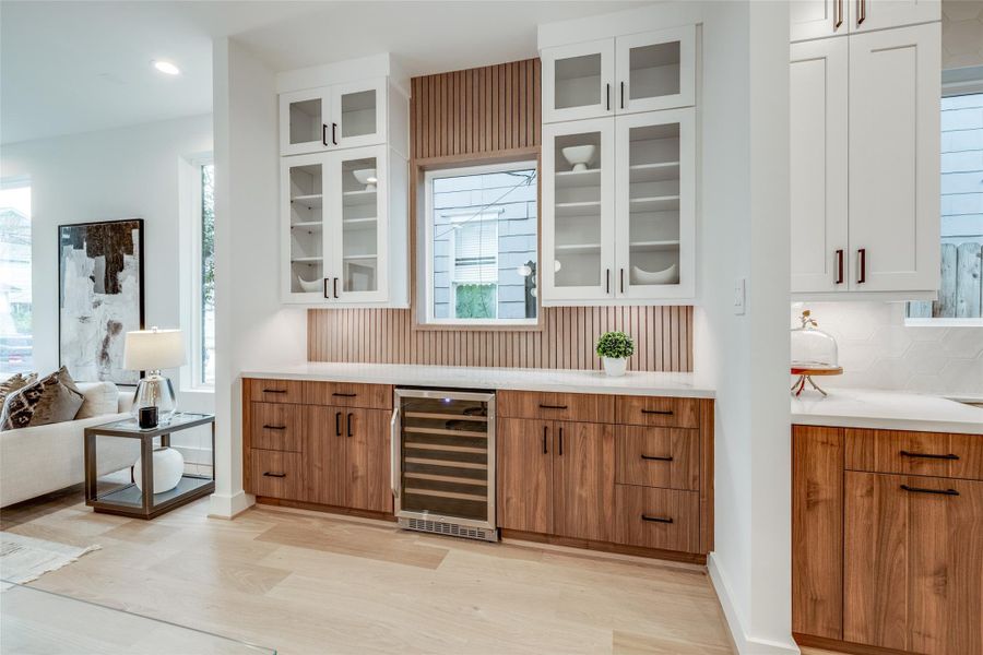 Furnished interior view inside a new home in , Houston (Image 9).