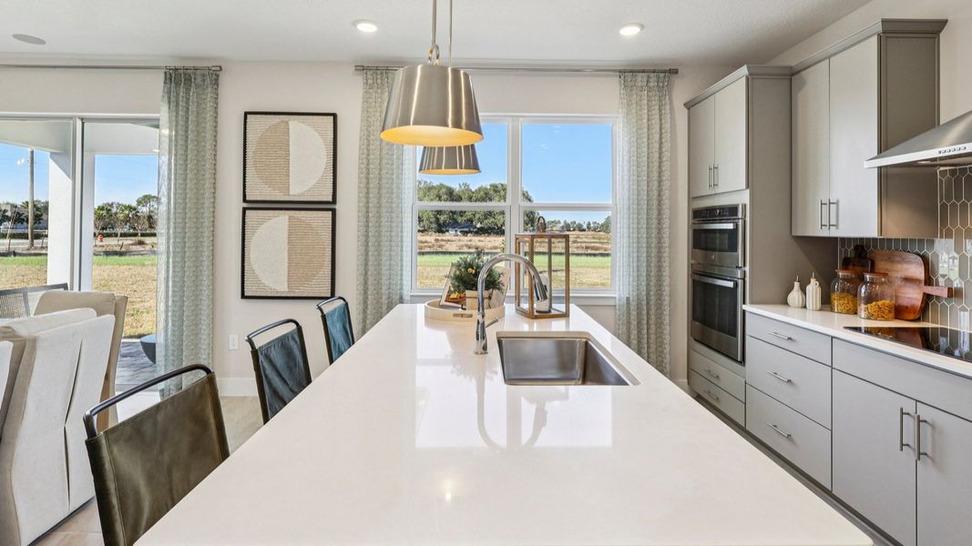 The Mangrove Kitchen at Lakeside at Satilla by DRB Homes in Saint Cloud, FL