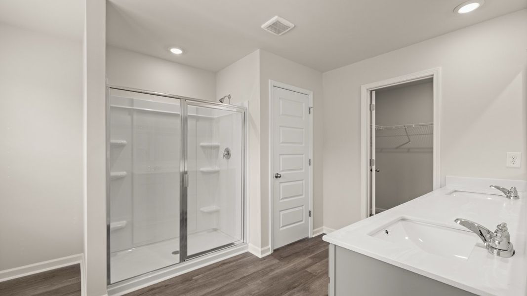 Representative furnished interior of a home built from the Ashmore by D.R. Horton in Brookland Commons, Monroe (Image 10).