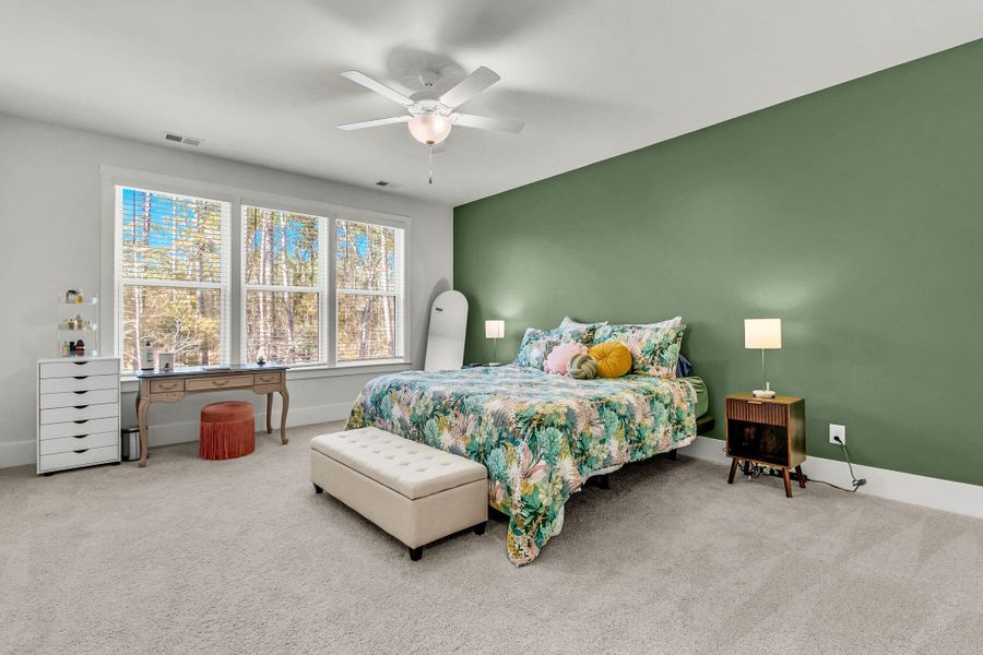 Furnished interior view inside a new home in , Ravenel (Image 32).