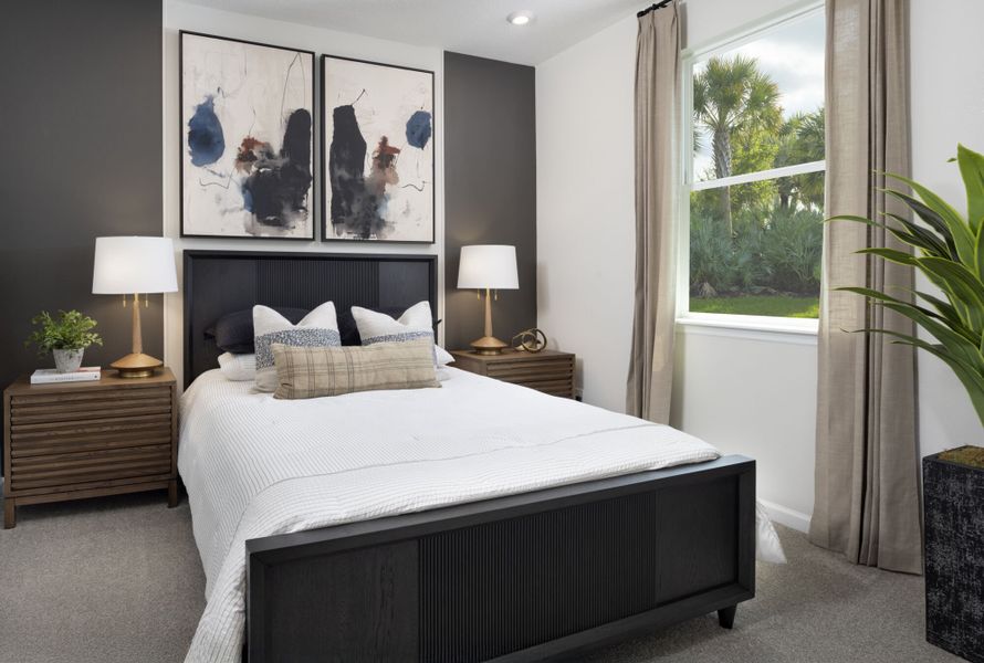 Representative furnished interior of a home built from the Barbados by Mattamy Homes in RiverTown, St. Johns (Image 12).