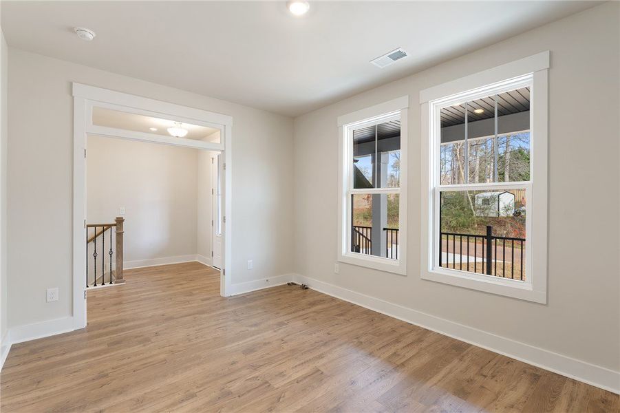 Spacious, unfurnished interior of a new home in South Park, Piedmont (Image 17). Spacious, unfurnished interior of a new home in South Park, Piedmont (Image 17).