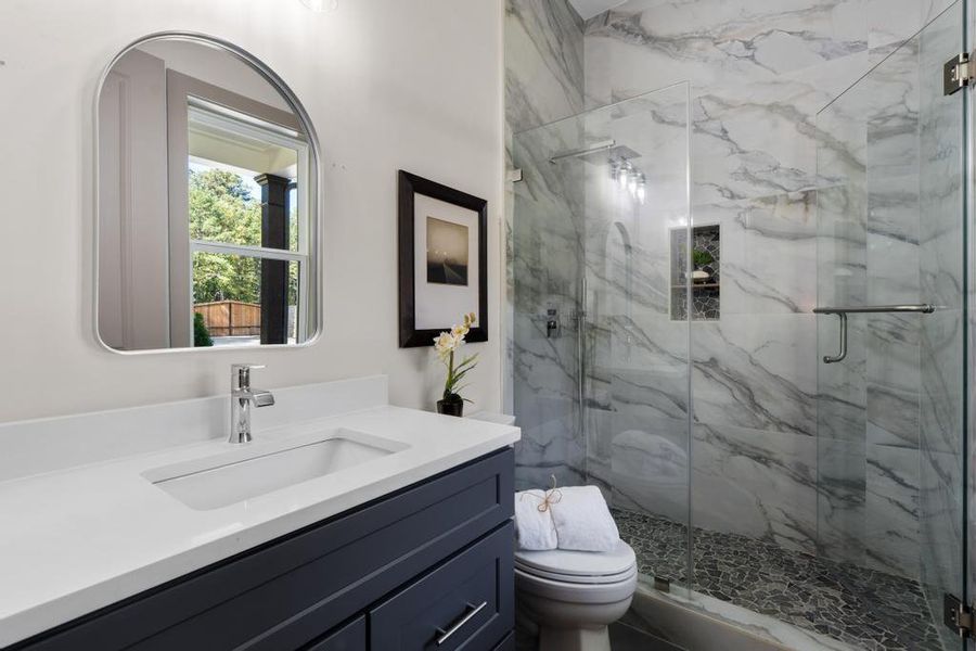 Furnished interior view inside a new home in , Peachtree Corners (Image 10).