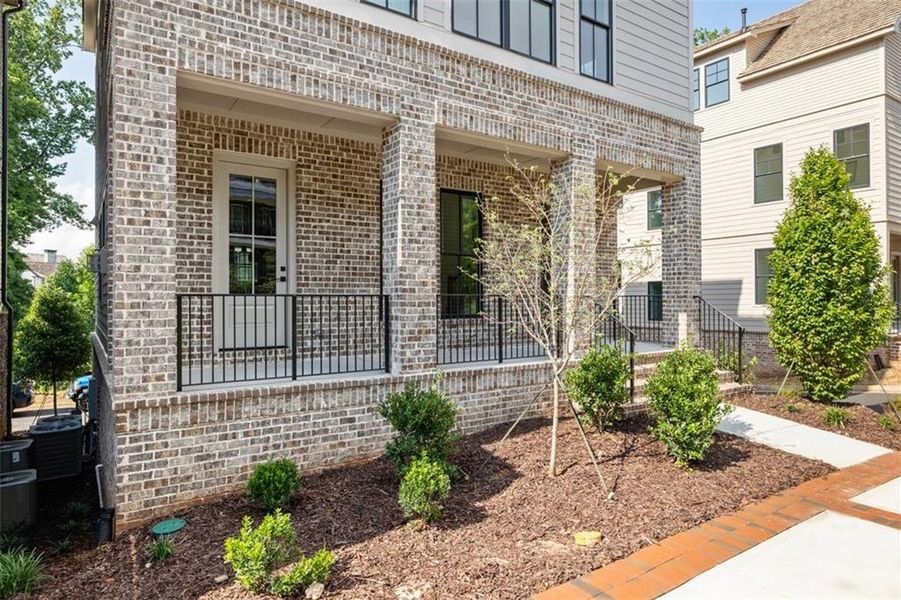 Exterior details and patio area of a home in , Alpharetta (Image 42). Exterior details and patio area of a home in , Alpharetta (Image 42).