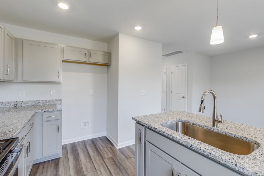 Furnished interior view inside a new home in Astoria, Columbia (Image 9).
