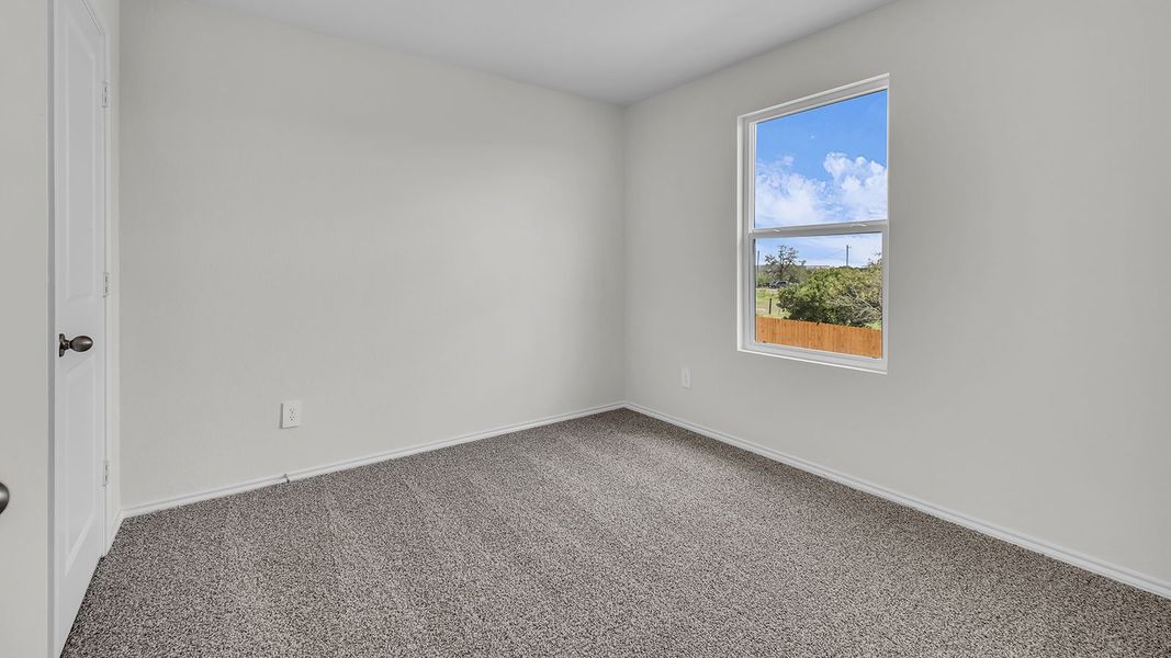 Representative unfurnished interior of a home built from the The Franklin by D.R. Horton in Spring Valley, New Braunfels (Image 15).