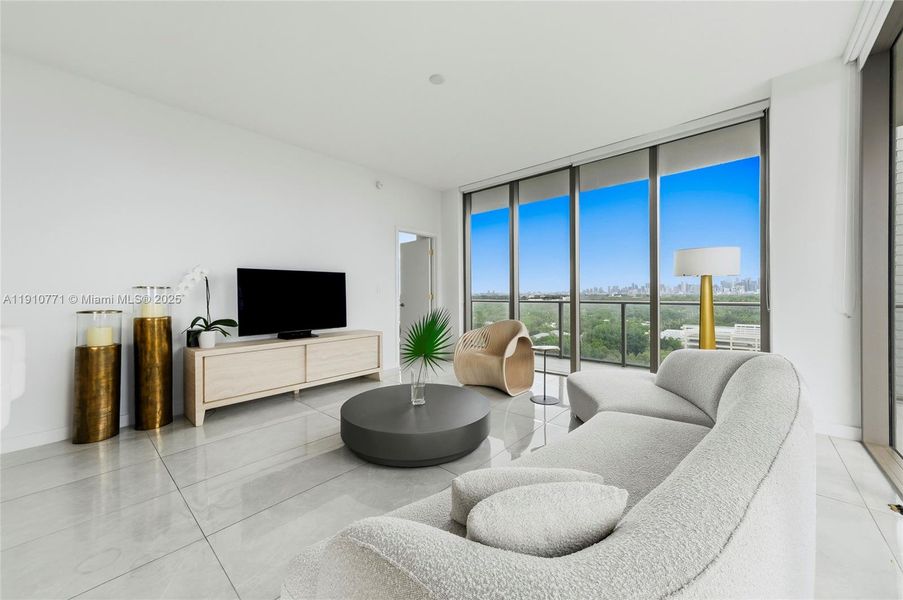 Furnished interior view inside a new home in Mr. C Residences, Miami (Image 7).