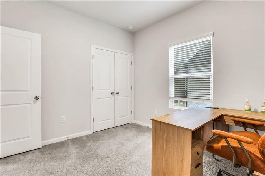 Furnished interior view inside a new home in Graystone Village, Grayson (Image 17). Furnished interior view inside a new home in Graystone Village, Grayson (Image 17).