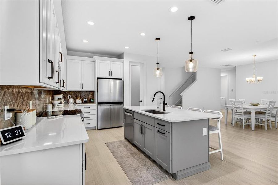 Furnished interior view inside a new home in , Sanford (Image 44).