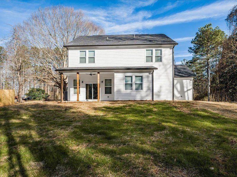 Exterior details and patio area of a home in , Dallas (Image 4). Exterior details and patio area of a home in , Dallas (Image 4).