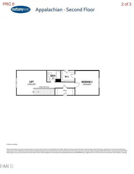 PRC 6 Second Floor Plan