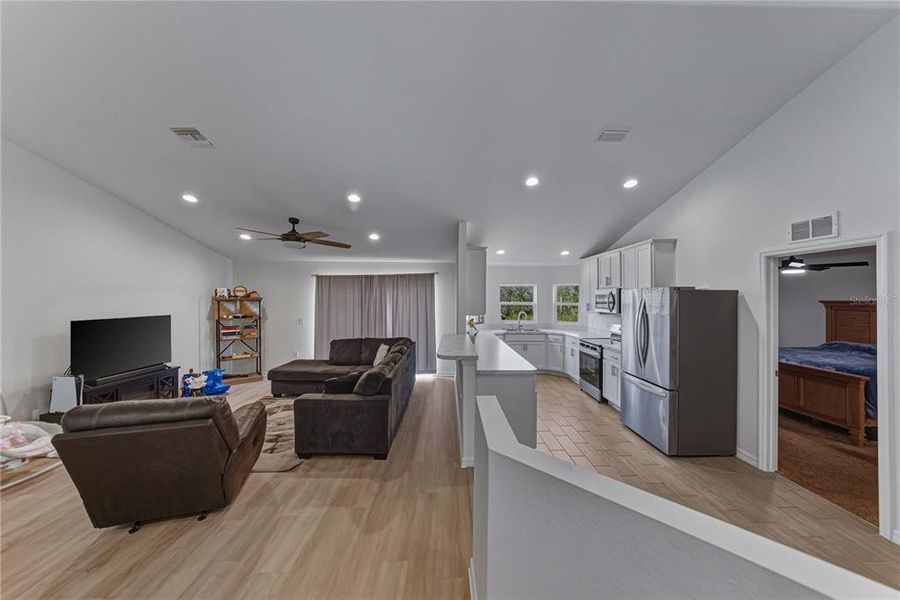 Furnished interior view inside a new home in , Sebring (Image 5).