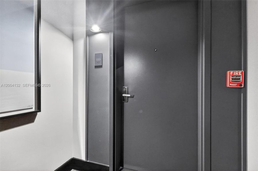 Close-up of interior finishes inside a home in , Miami (Image 18).