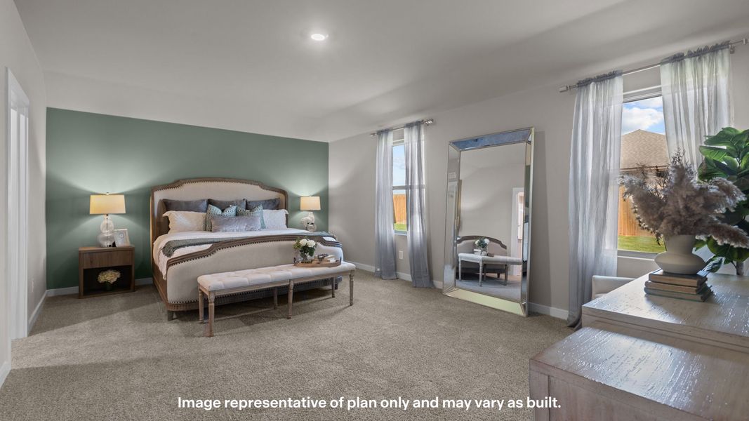 Furnished interior view inside a new home in Homestead at Parks Bell Ranch, Odessa (Image 10). Furnished interior view inside a new home in Homestead at Parks Bell Ranch, Odessa (Image 10).